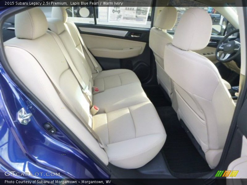 Lapis Blue Pearl / Warm Ivory 2015 Subaru Legacy 2.5i Premium
