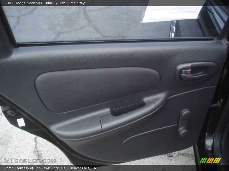 Black / Dark Slate Gray 2003 Dodge Neon SXT