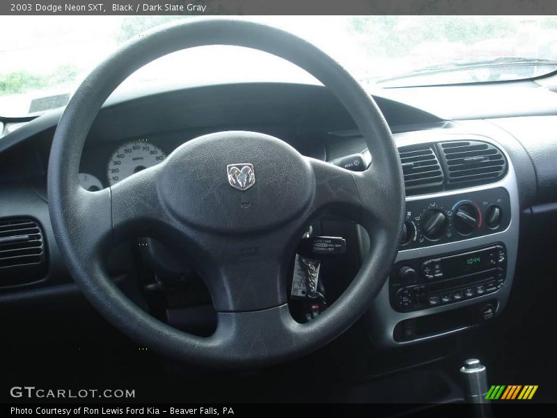 Black / Dark Slate Gray 2003 Dodge Neon SXT