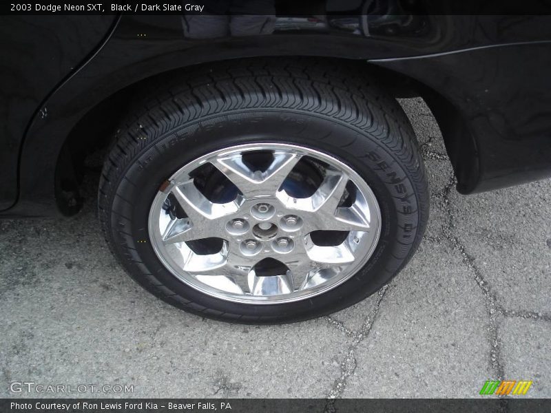 Black / Dark Slate Gray 2003 Dodge Neon SXT