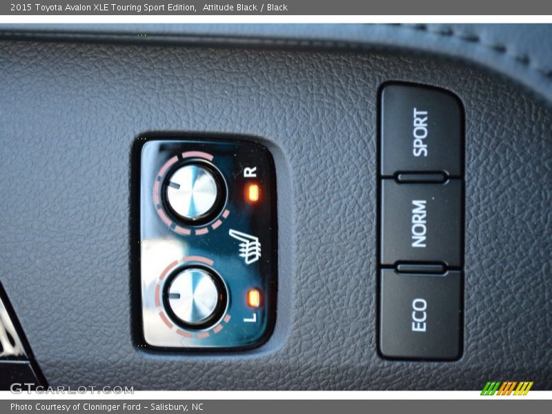 Controls of 2015 Avalon XLE Touring Sport Edition