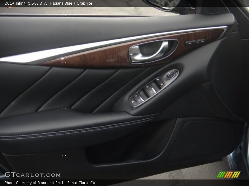 Hagane Blue / Graphite 2014 Infiniti Q 50S 3.7