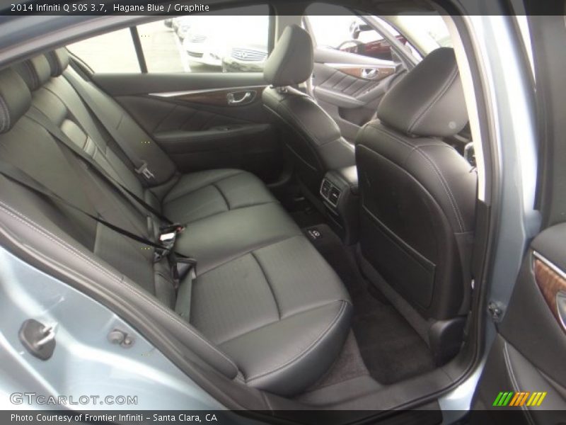 Hagane Blue / Graphite 2014 Infiniti Q 50S 3.7
