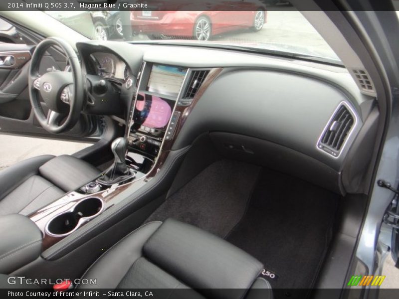 Hagane Blue / Graphite 2014 Infiniti Q 50S 3.7