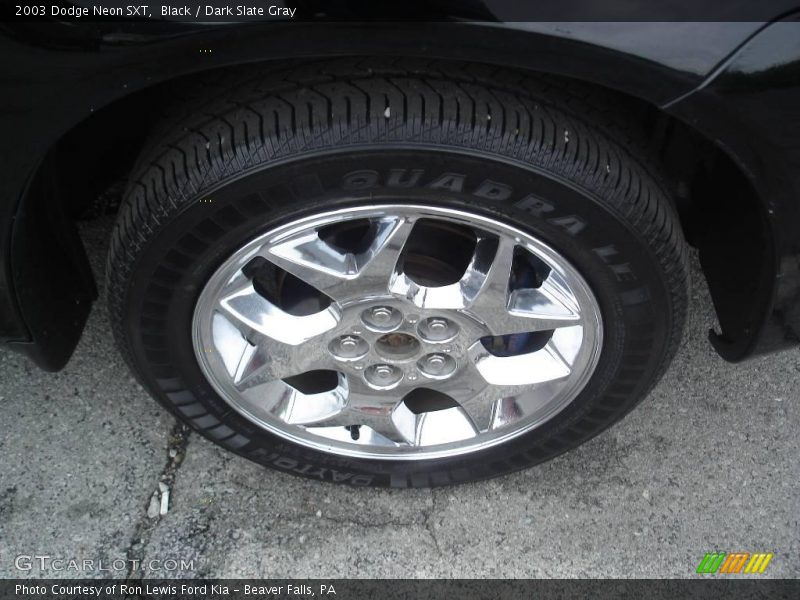 Black / Dark Slate Gray 2003 Dodge Neon SXT