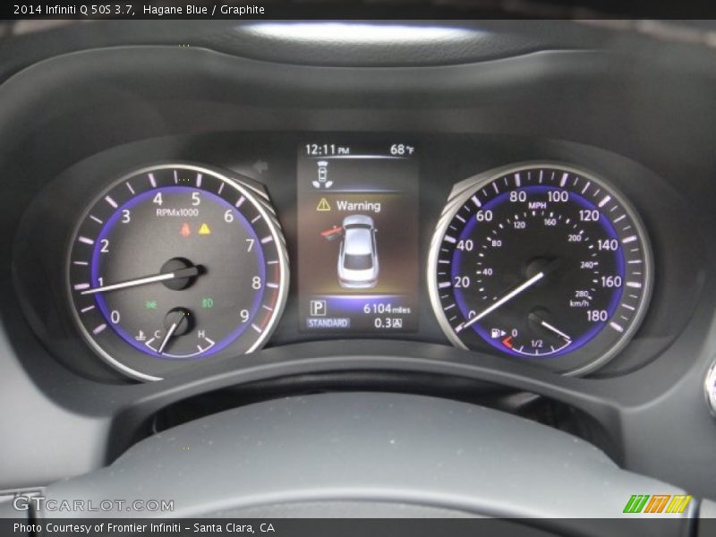  2014 Q 50S 3.7 50S 3.7 Gauges