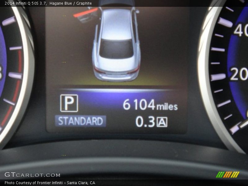 Hagane Blue / Graphite 2014 Infiniti Q 50S 3.7