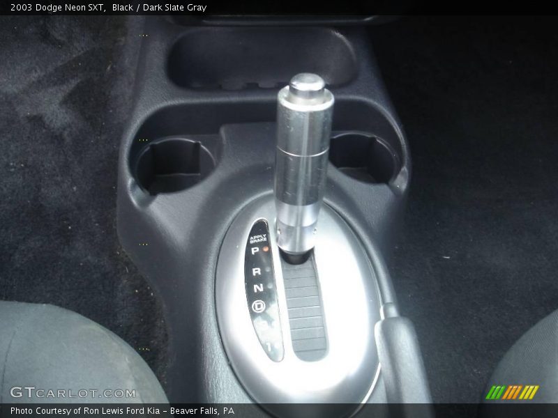 Black / Dark Slate Gray 2003 Dodge Neon SXT