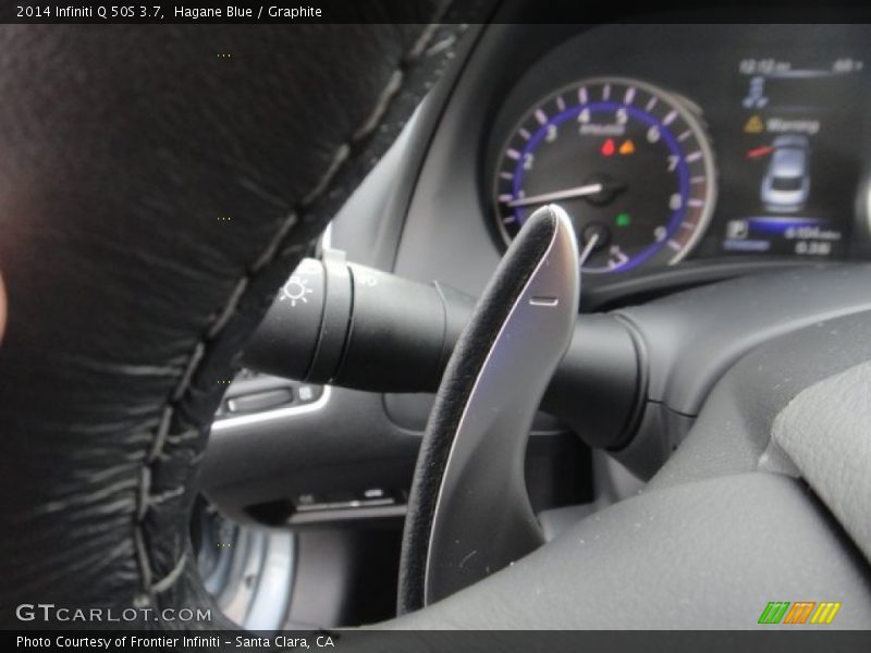  2014 Q 50S 3.7 7 Speed ASC Automatic Shifter