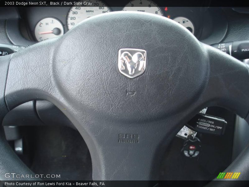 Black / Dark Slate Gray 2003 Dodge Neon SXT