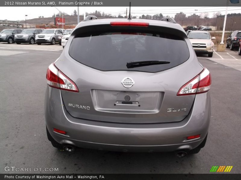 Platinum Graphite / Black 2012 Nissan Murano SL AWD