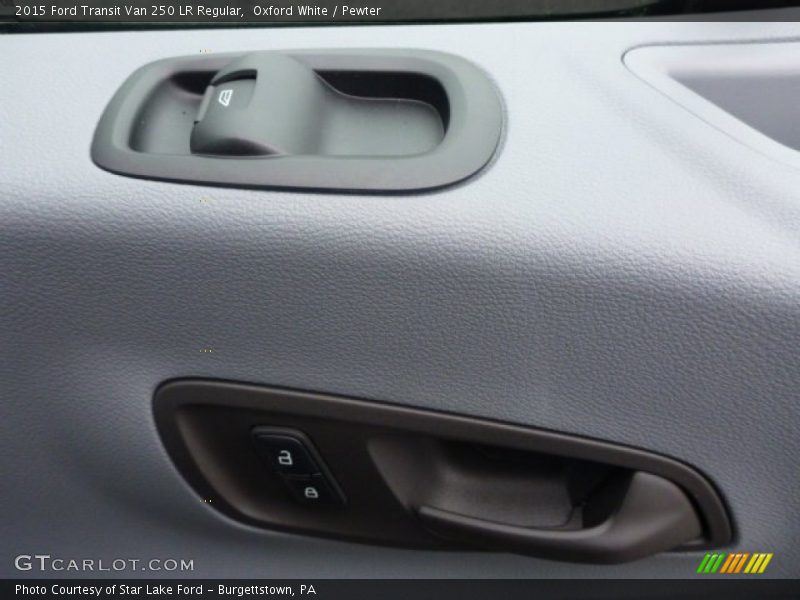 Oxford White / Pewter 2015 Ford Transit Van 250 LR Regular