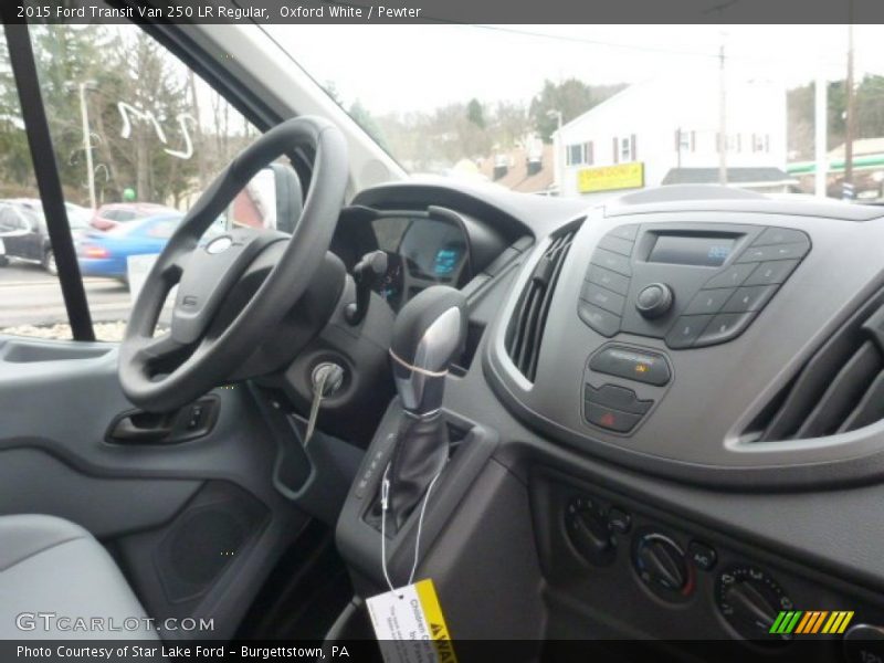 Oxford White / Pewter 2015 Ford Transit Van 250 LR Regular