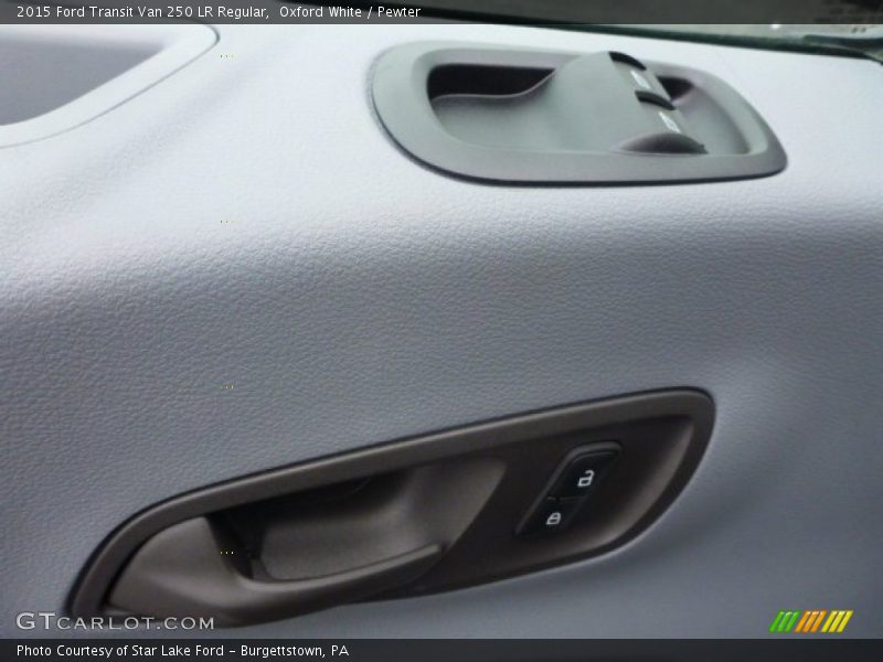 Oxford White / Pewter 2015 Ford Transit Van 250 LR Regular