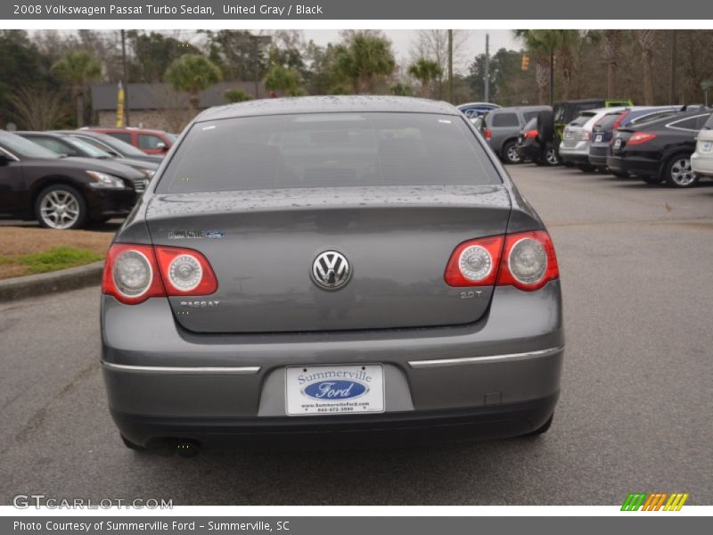United Gray / Black 2008 Volkswagen Passat Turbo Sedan