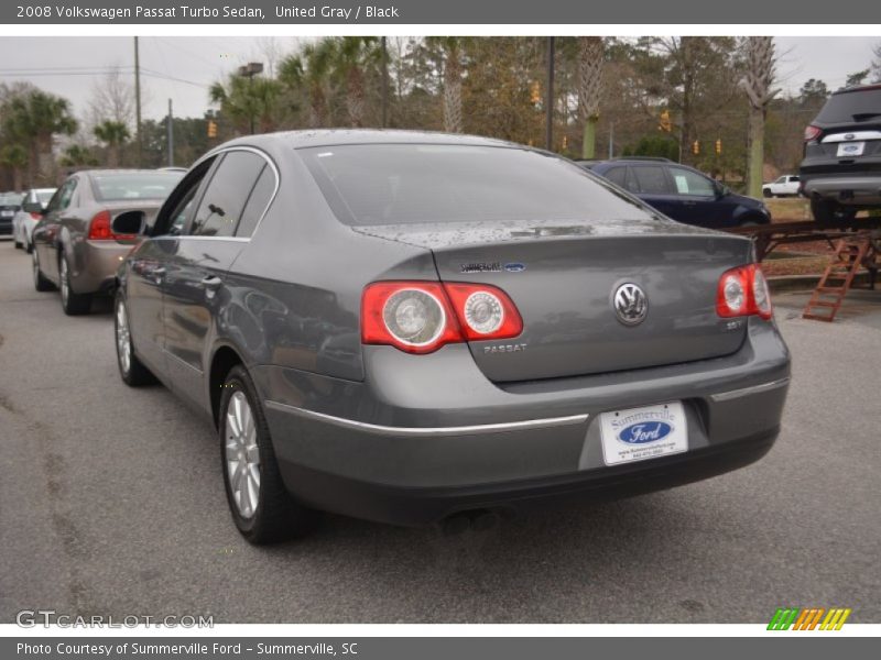 United Gray / Black 2008 Volkswagen Passat Turbo Sedan