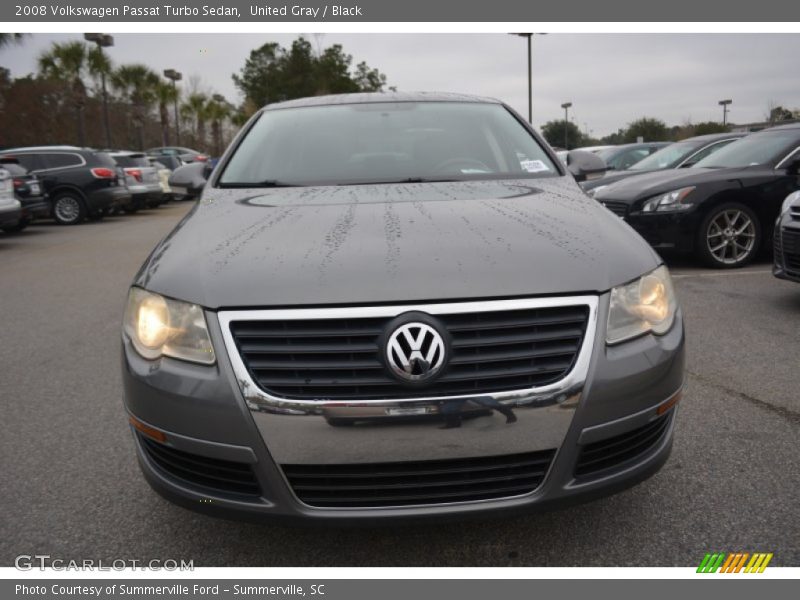 United Gray / Black 2008 Volkswagen Passat Turbo Sedan
