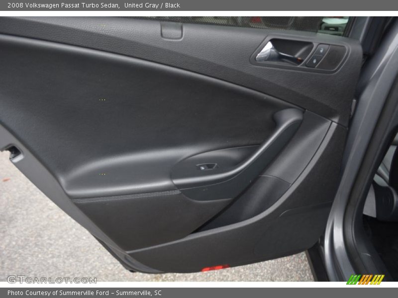 United Gray / Black 2008 Volkswagen Passat Turbo Sedan