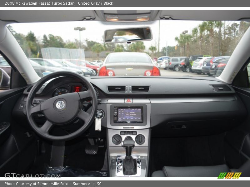 United Gray / Black 2008 Volkswagen Passat Turbo Sedan