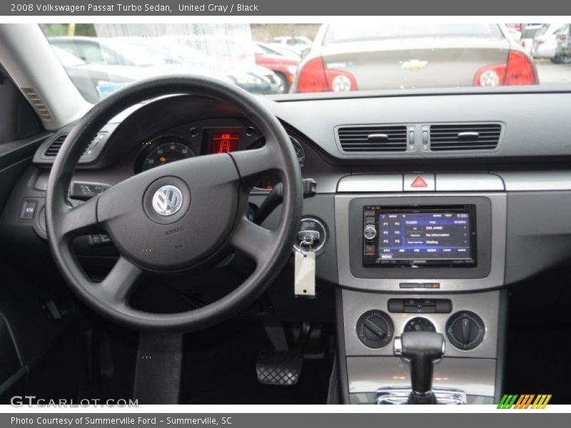 United Gray / Black 2008 Volkswagen Passat Turbo Sedan