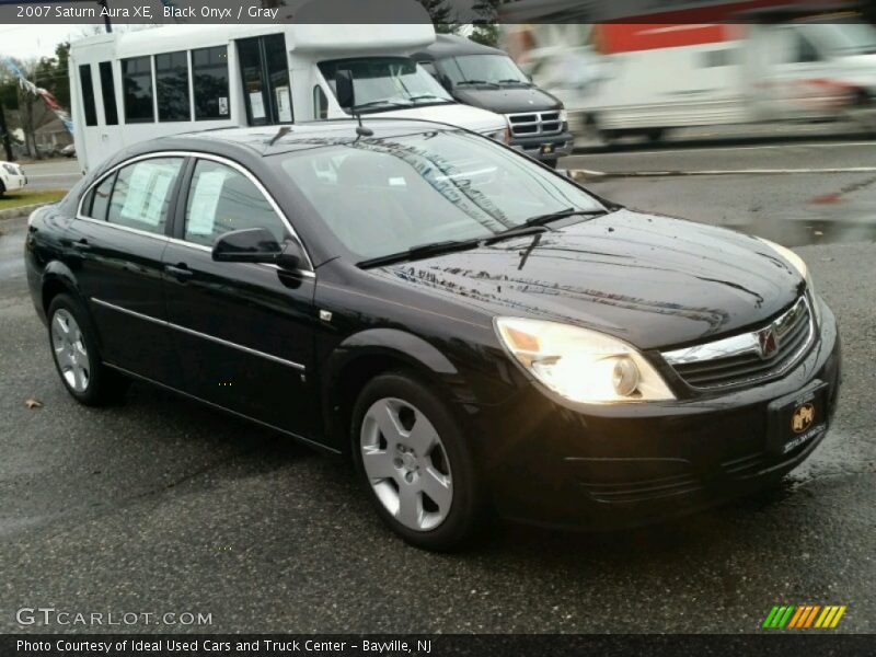 Black Onyx / Gray 2007 Saturn Aura XE