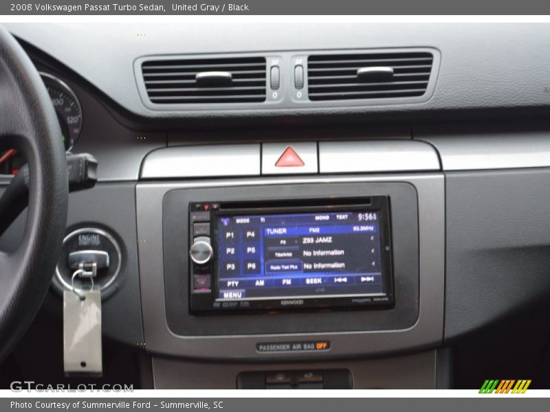 United Gray / Black 2008 Volkswagen Passat Turbo Sedan