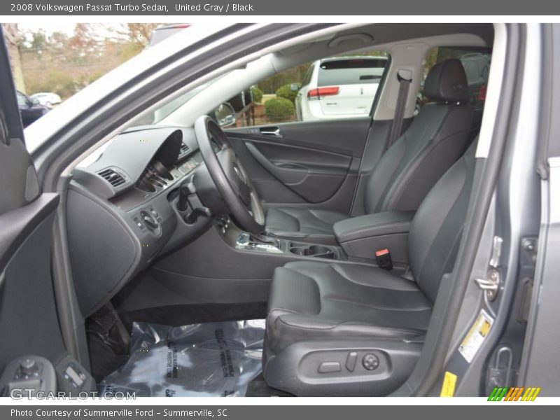 United Gray / Black 2008 Volkswagen Passat Turbo Sedan