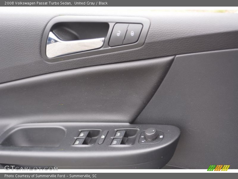 United Gray / Black 2008 Volkswagen Passat Turbo Sedan