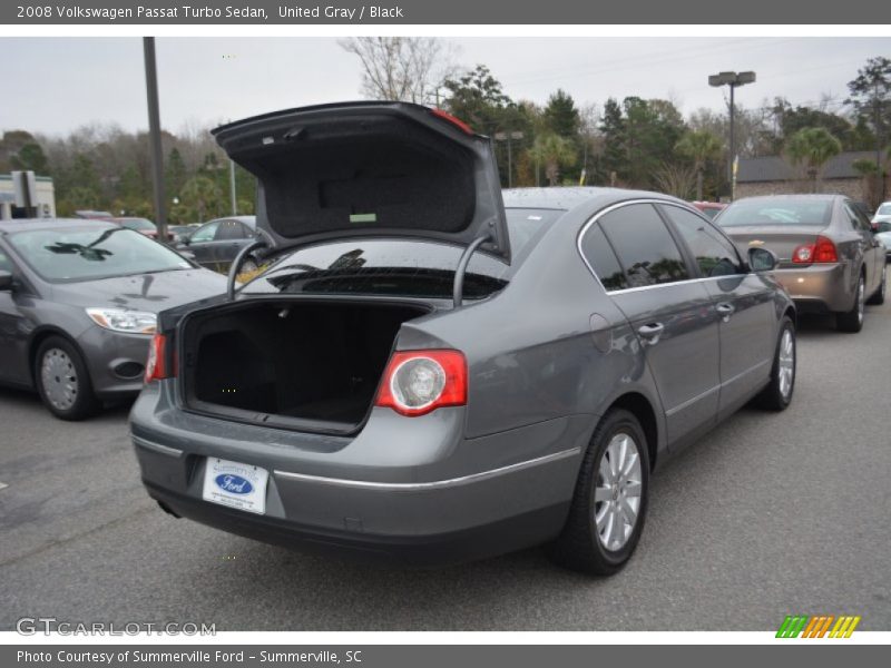 United Gray / Black 2008 Volkswagen Passat Turbo Sedan