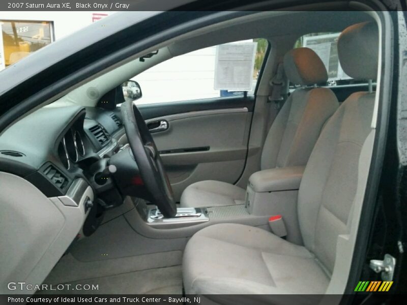 Black Onyx / Gray 2007 Saturn Aura XE