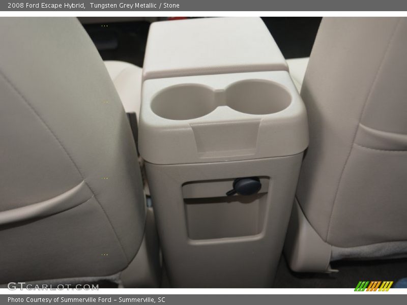 Tungsten Grey Metallic / Stone 2008 Ford Escape Hybrid