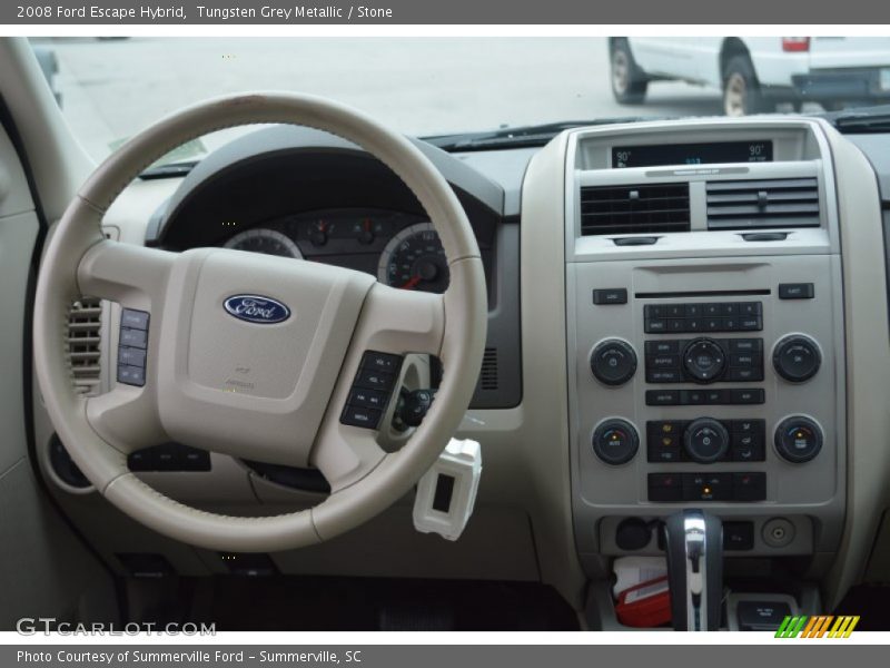 Tungsten Grey Metallic / Stone 2008 Ford Escape Hybrid