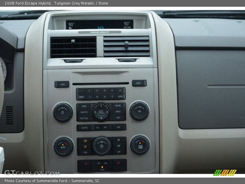 Tungsten Grey Metallic / Stone 2008 Ford Escape Hybrid