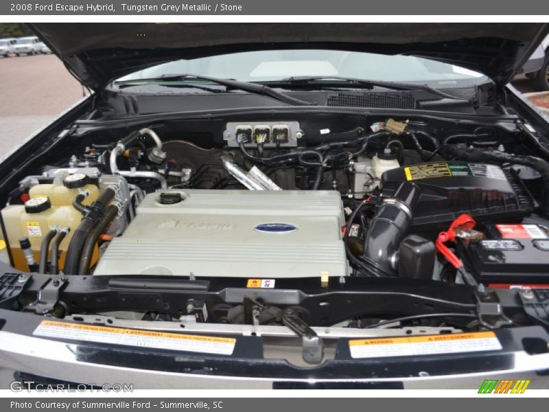 Tungsten Grey Metallic / Stone 2008 Ford Escape Hybrid