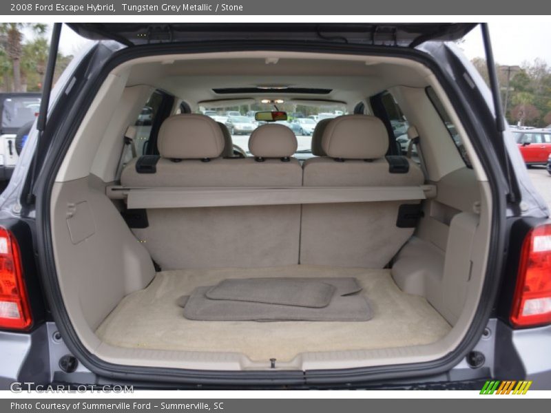 Tungsten Grey Metallic / Stone 2008 Ford Escape Hybrid