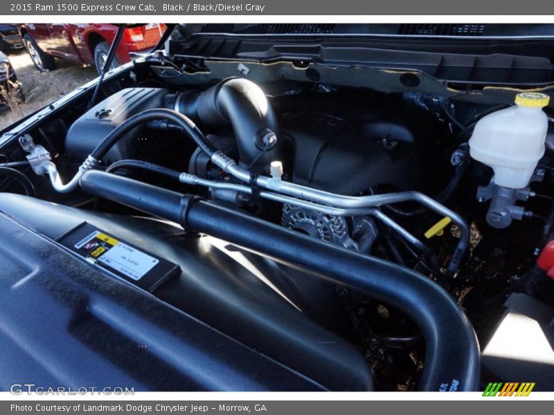 Black / Black/Diesel Gray 2015 Ram 1500 Express Crew Cab