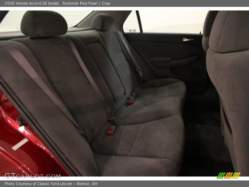 Redondo Red Pearl / Gray 2006 Honda Accord SE Sedan