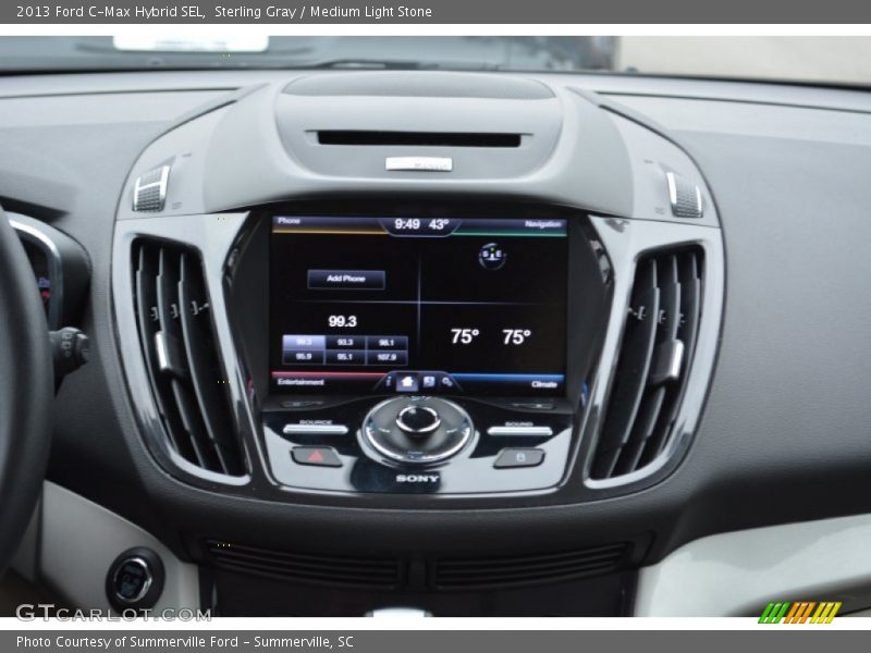 Sterling Gray / Medium Light Stone 2013 Ford C-Max Hybrid SEL