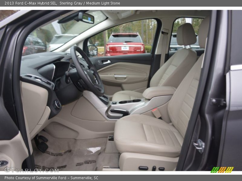 Front Seat of 2013 C-Max Hybrid SEL