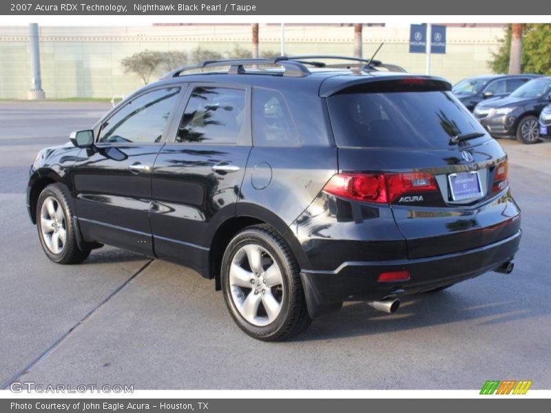 Nighthawk Black Pearl / Taupe 2007 Acura RDX Technology