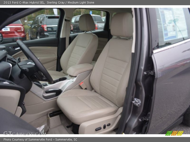 Front Seat of 2013 C-Max Hybrid SEL