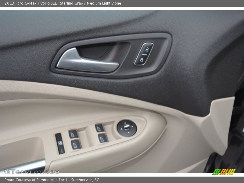 Sterling Gray / Medium Light Stone 2013 Ford C-Max Hybrid SEL