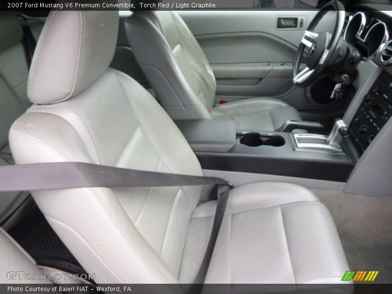 Torch Red / Light Graphite 2007 Ford Mustang V6 Premium Convertible