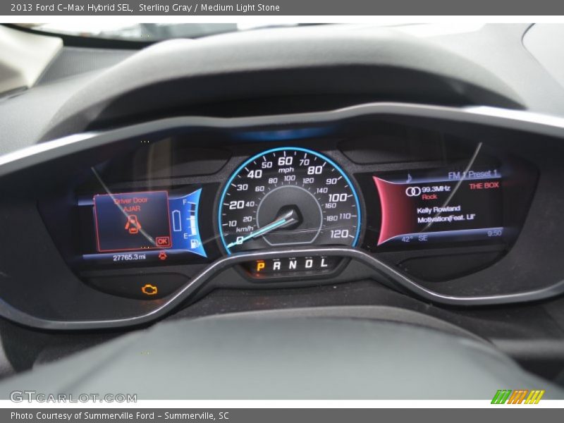Sterling Gray / Medium Light Stone 2013 Ford C-Max Hybrid SEL