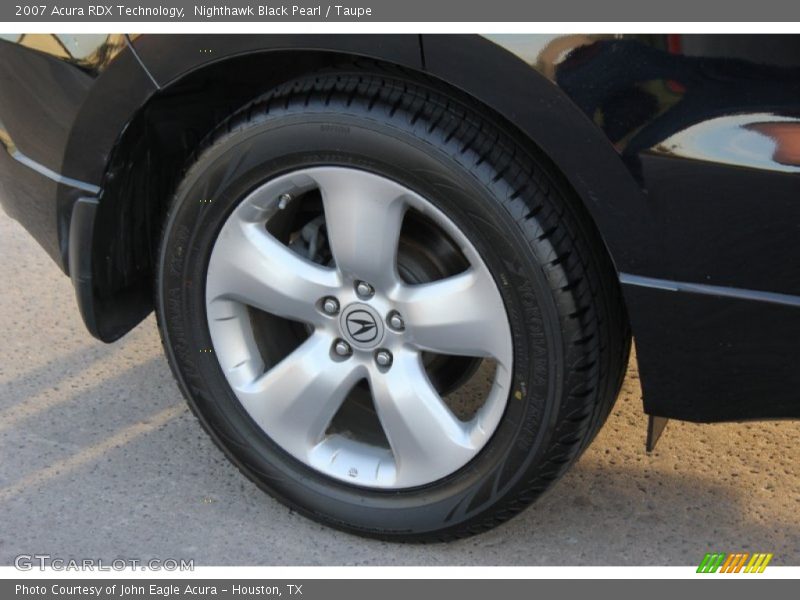 Nighthawk Black Pearl / Taupe 2007 Acura RDX Technology