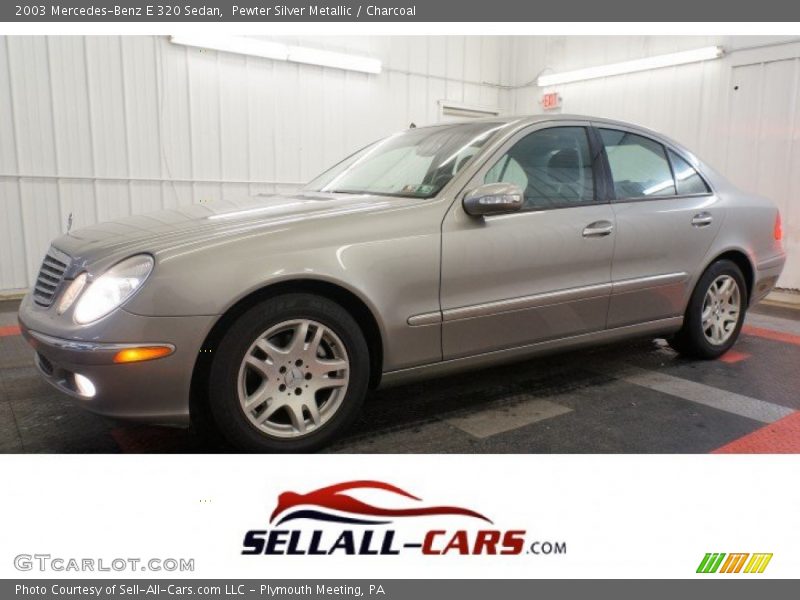 Pewter Silver Metallic / Charcoal 2003 Mercedes-Benz E 320 Sedan