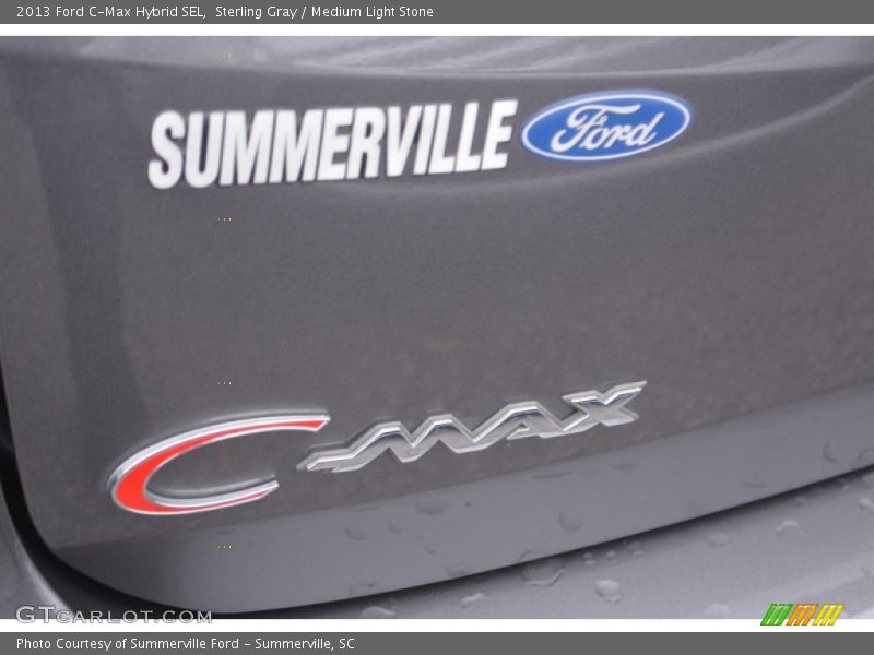 Sterling Gray / Medium Light Stone 2013 Ford C-Max Hybrid SEL