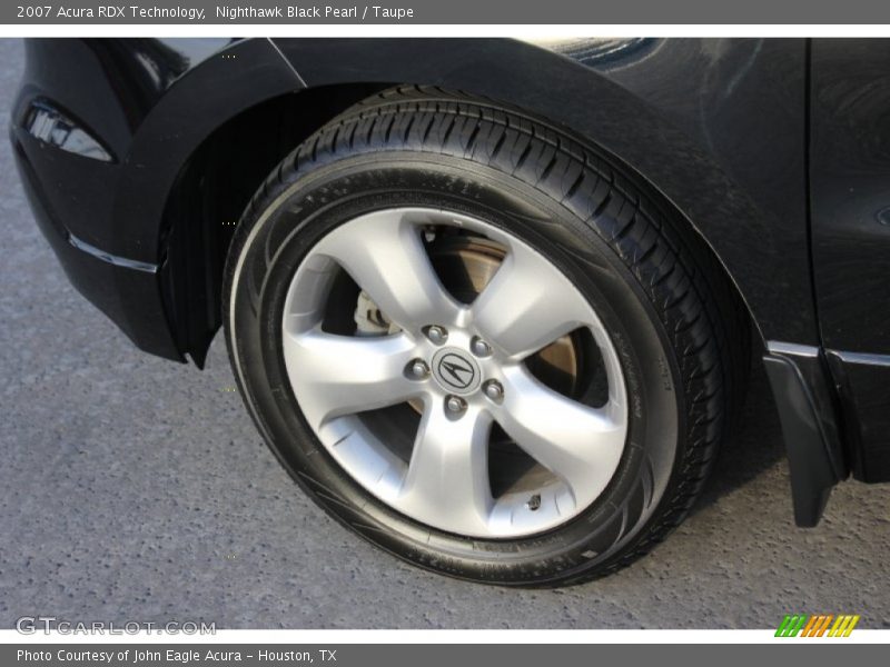 Nighthawk Black Pearl / Taupe 2007 Acura RDX Technology