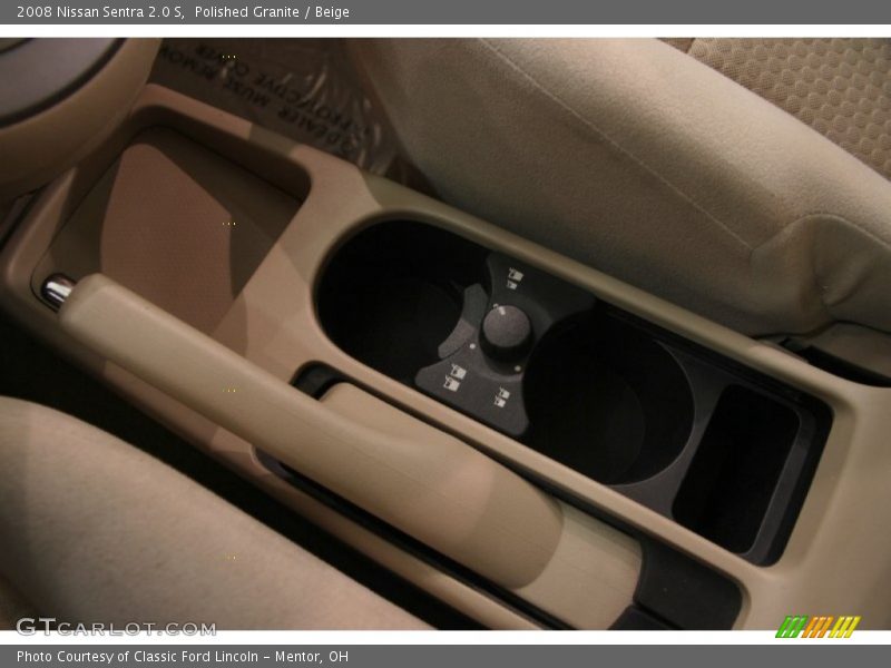 Polished Granite / Beige 2008 Nissan Sentra 2.0 S
