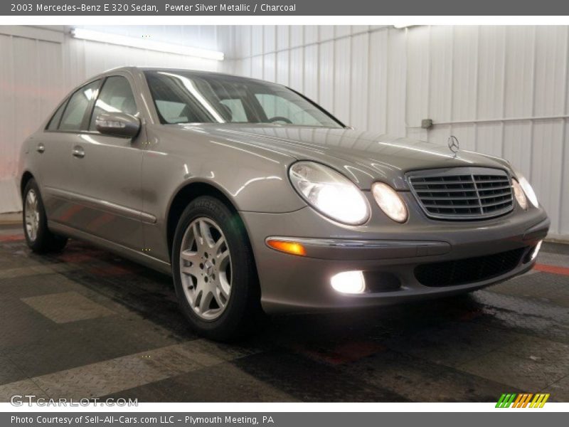 Pewter Silver Metallic / Charcoal 2003 Mercedes-Benz E 320 Sedan